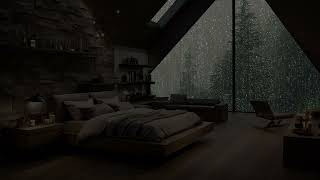 Sounds in Quiet Spaces with white Noise | ASMR Rain Sounds Heal the Mind