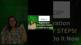 How to get HCPC Registered in 2025 |HCPC Registration Process |International Application