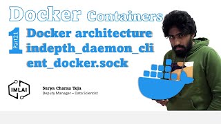 21  Docker architecture Indepth daemon client docker sock