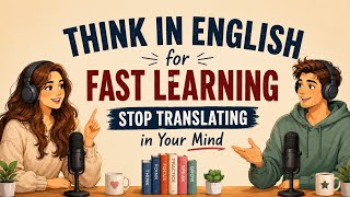 Learning english by podcast|| Think in English for Fast Learning | Stop Translating in Your Mind