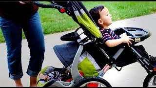 Change a One Baby Stroller into a Double Baby Stroller - Tutorial
