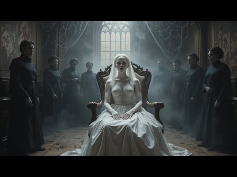 The bride was frozen like a living doll and still sits there to this day