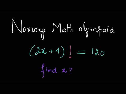 A simple factorial problem | Math Olympiad Question