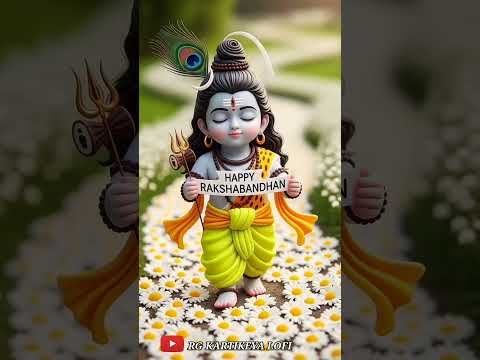 Radhe Radhe ❤️ Rakhi Ka Rishta Bhagwan Se! | #shortvideo  #shorts #viral #trending |