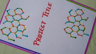 Chemistry Project Front Page Design | Border Design for Science Project | Chemistry Border Design
