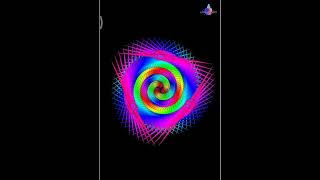 Cool Design in Python | Rainbow Color | Python language #codewithharry #apnacollege#codewithharry