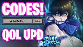 *NEW* ALL WORKING QOL UPDATE CODES FOR AZURE LATCH 2025! ROBLOX AZURE LATCH CODES