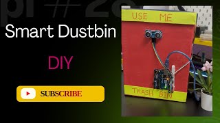 Smart Dustbin Using Arduino UNO | Ultrasonic Sensor & Servo Motor Project