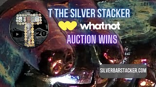 @TtheSilverStacker Whatnot Auction Wins! Coins, Rounds, Bars & Bears 🐻 Rare Vintage & Poured Bullion