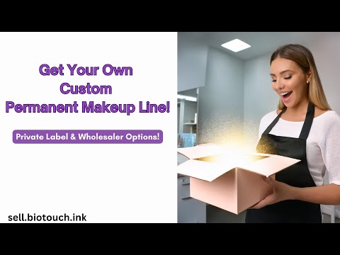 Attention PMU Trainers! Now's Your Chance For Your Own Custom Product Line #permanentmakeup