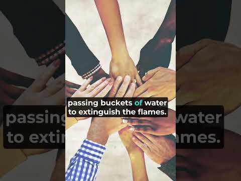Raja and the Forest Fire The Power of Unity #motivation #shorts #ytshorts #quotes #life #lifequotes