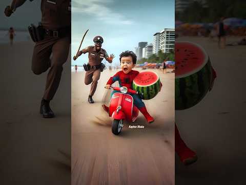 Will the police be able to catch Spider-Man? #avengers​ #ironman​ #sirenhead​ #shorts​