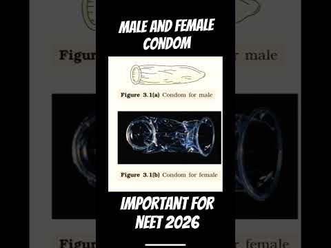 Male and Female condom very important for neet 2026 #biology #neetexam #pcmb #neet #shorts #trending