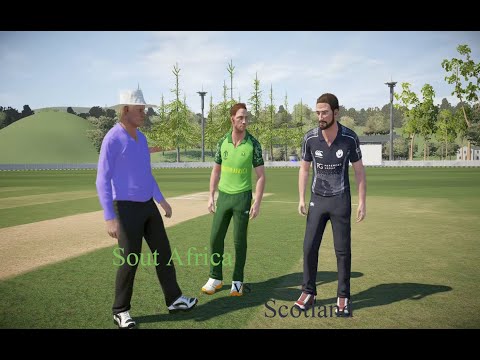 South Africa vs Scotland | Don Bradman Cricket 17 | 3 Balls 1 Wicket Tournament | KNOCKOUT 3