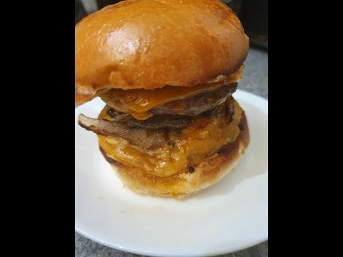 My Lamb Cheeseburger.
