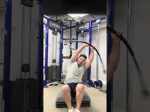 Before you play perform golf exercises this way! The tonal bar @TsunamiBarSports  is the best!