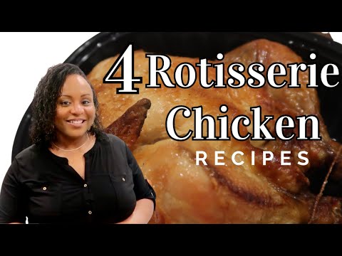 ROTISSERIE CHICKEN DINNERS | QUICK EASY DINNER IDEAS | #quickdinner #rotisseriechicken #dinnerideas
