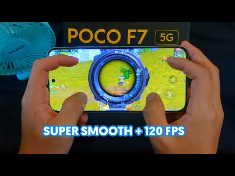POCO F7 120 FPS in  NEW EVENTS TEST pubg bgmi