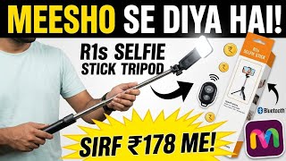 Meesho Haul: Best Budget Selfie Stick Tripod Unboxing & Review! 📸✨