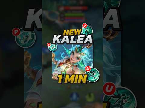 New Hero Kalea Skills Explained! #mobilelegends #mlbb #gaming