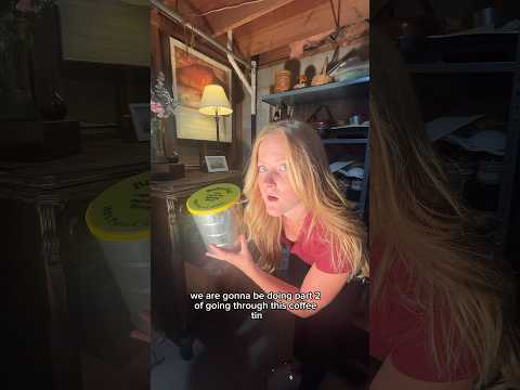 Opening the Mystery Coffee Tin! Pt 2 #treasurehouse