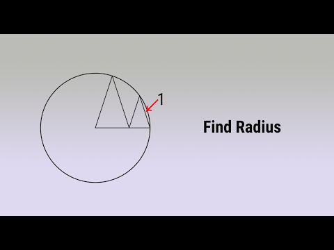 Find Radius and golden ratio point in this diagram.