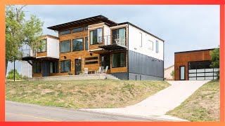 Unique Shipping Container Home In Denver 🔥 Amazing Shipping Container Homes #1