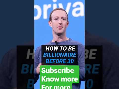 How to become billionaire before 30s #shorts #knowmore