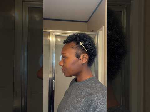 Cute, short, and simple #naturalhairstyles#natural#beauty#shorthair#shorts#jackharlow#lovinonme#fypシ