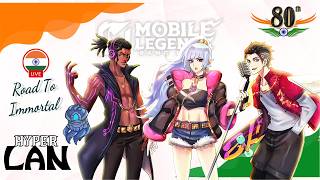 DEPENDENCE IN-DEPENDENCE | HyperLAN Live | Mythic Ranked | MLBB TAMIL #mobilelegends#mlbb#mplID
