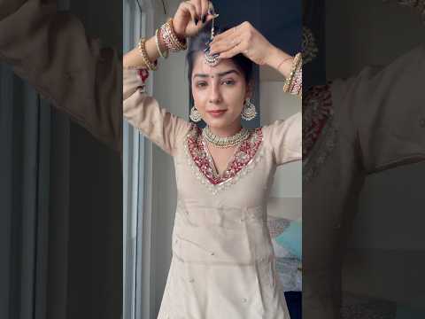 3rd Navratri look🙏 | Anju Mor | #ytshorts #grwm #navratri #trending