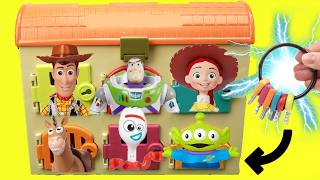 Toy Story 5 Movie Surprise Doors with Keys DIY Crafts for Kids with LilyPad, Woody, Buzz, Forky Doll