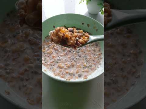 ASMR - Healthy breakfast #muesli#breakfast#healthy#asmr#food#foodie#nutrition#boost#viral#trending