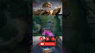 ARGUS no ULT | cold moment #mlbbtopcreation #mlbb #mobilelegends