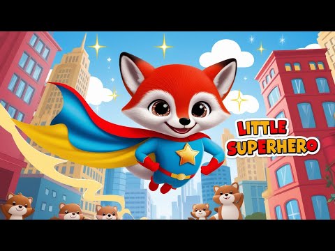 "Trying to Be a Superhero | Fun & Educational Nursery Rhymes for Kids