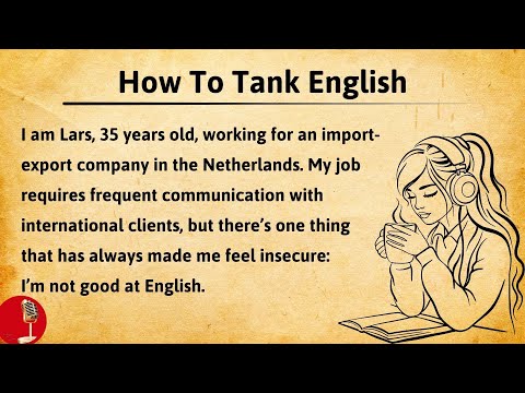 Lars's English learning journey | Learn English Through Story | Speaking and Listening