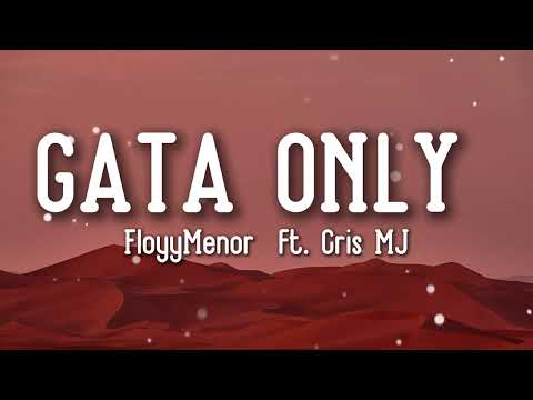 FloyyMenor - GATA ONLY ft. Cris MJ (Letra/Lyrics)