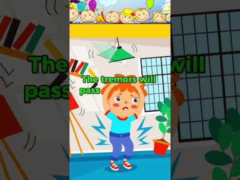 The Earth is Shaking #kidsvideos #shorts #earthquake #naturaldisasters #familyfriendly