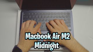 Macbook Air M2 Midnight Unboxing #apple #macbook #unboxing #m2 #mac