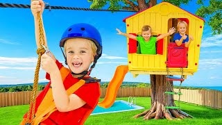 Vlad and Niki - Tree House with zipline Adventures