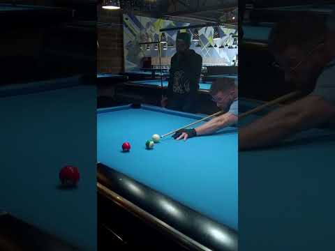 INSANE Cueball Control By Beginner Pool Player!!!