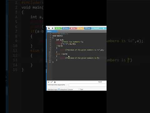 Maximum value #cprogramming #cprogrammingtutorialforbeginners #coding #trending #youtubeshorts