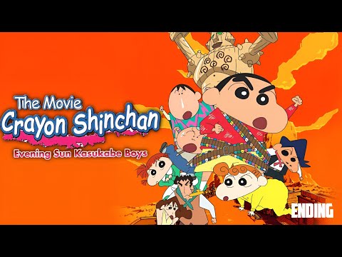 Shinchan Kasukabe Boys of the Evening Sun Full Movie | Shinchan | Kazama| Full Recap & Ending Review
