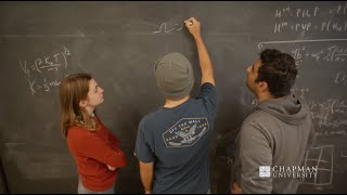 Advice for Incoming STEM Students at Chapman
