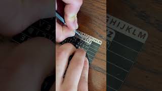 Bitcoin and Cryptocurrency recovery seed phrase Stainless Steel plate with engraving pen