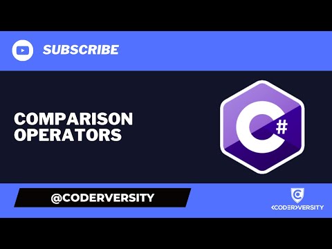 C# Comparison Operators | Comparing Two or More Values in a C# Application