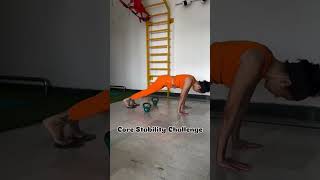 Slider Core Workout #corestability #corestrength #coreworkout #abworkout #corechallenge