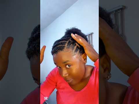 Just a little switch-up. 💇🏽‍♀️ #hairinspo #hairstyles #naturalhair #hairtutorial  #haircare