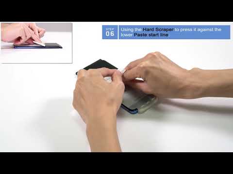 SPARIN D06 Installation Video for TPU Screen Protector