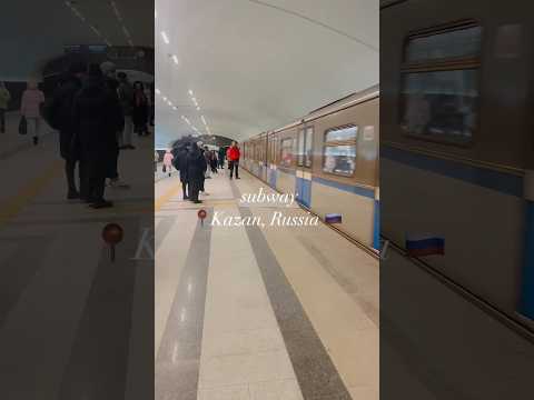 Kazan's Subway Russia 🇷🇺🚈 #mbbsabroad #ksmu #explore #neet #shorts #explore